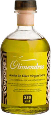 64,95 € | 12 Einheiten Box Olivenöl Olimendros Vidrio Region von Murcia Spanien Kleine Flasche 25 cl