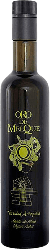 Envoi gratuit | Huile d'Olive Oro de Melque HOVE Vierge Extra Castilla La Mancha Espagne Arbequina Bouteille Medium 50 cl Verre