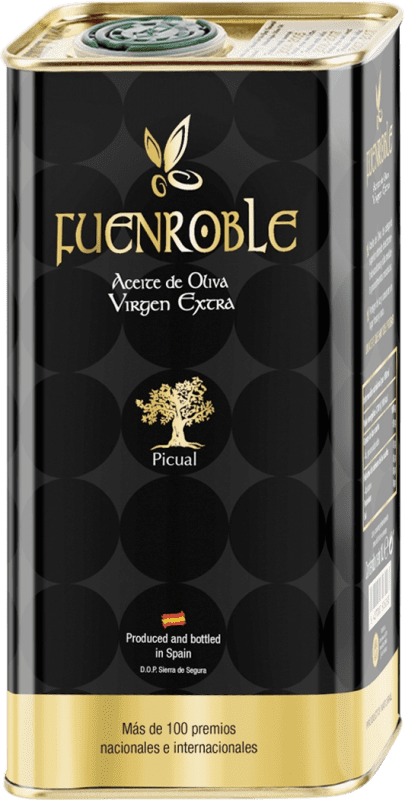 Free Shipping | Olive Oil Potosí 10 Fuenroble D.O. Sierra de Segura Andalusia Spain Picual Can 50 cl