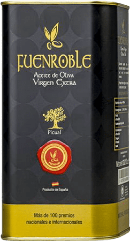 Envio grátis | Azeite de Oliva Potosí 10 Fuenroble AOVE Virgem Extra D.O. Sierra de Segura Andaluzia Espanha Picual Lata 50 cl