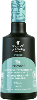 Envio grátis | Azeite de Oliva Roldán 1895 Molino de la Calzada Bell Vidrio D.O. Poniente de Granada Andaluzia Espanha Picual Garrafa Medium 50 cl