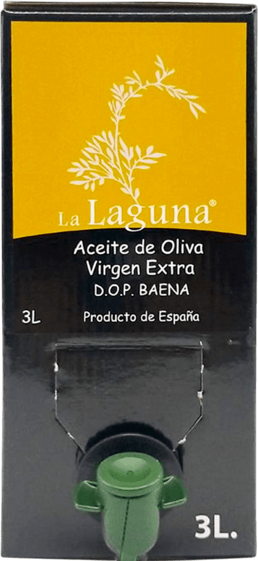 送料無料 | オリーブオイル Sucesores Hnos. López La Laguna Coupage — クパージュ, EVOO エキストラバージン D.O. Baena Córdoba スペイン バッグ・イン・ボックス 3 L