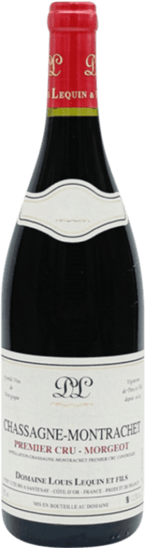 Envio grátis | Vinho Tinto Domaine Louis Lequin Morgeot 1er Premier Cru A.O.C. Chassagne-Montrachet Borgonha França Pinot Noir 75 cl
