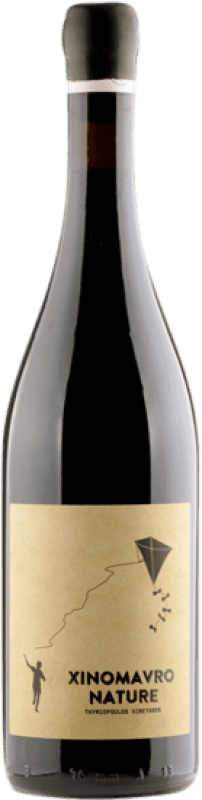 Envio grátis | Vinho tinto Apostolos Thymiopoulos Xinomavro Nature P.D.O. Naoussa Grécia Mavro 75 cl