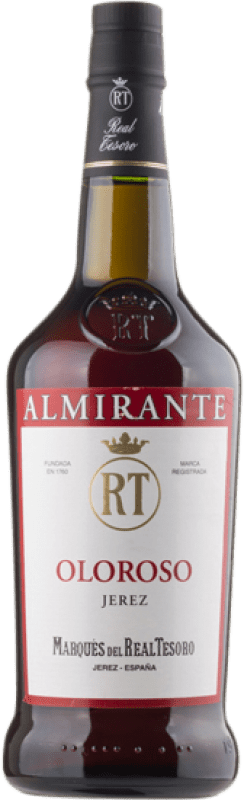 32,95 € 免费送货 | 加强葡萄酒 Marqués del Real Tesoro Almirante Oloroso — 奥洛罗索酒 D.O. Jerez-Xérès-Sherry