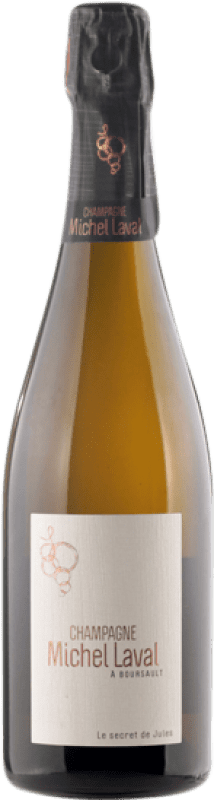 68,95 € | Белое игристое Michel Laval Secret de Jules A.O.C. Champagne шампанское Франция Pinot Black, Chardonnay, Pinot Meunier 75 cl