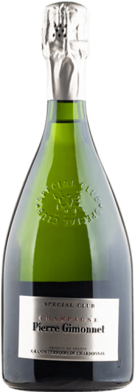 Бесплатная доставка | Белое игристое Pierre Gimonnet Spécial Club A.O.C. Champagne шампанское Франция Chardonnay 75 cl