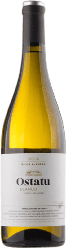 免费送货 | 白酒 Ostatu Blanco D.O.Ca. Rioja 拉里奥哈 西班牙 Viura, Malvasía 75 cl