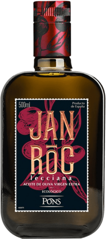 Envío gratis | Aceite de Oliva Clos Pons Jani Roc Lecciana AOVE Virgen Extra España Botella Medium 50 cl
