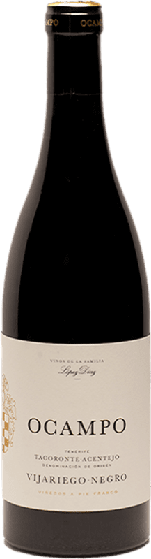 55,95 € Free Shipping | Red Wine Presas Ocampo Vijariego Negro — Black D.O. Tacoronte-Acentejo