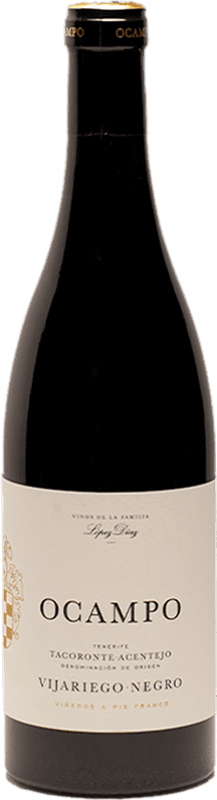 34,95 € | Vinho tinto Presas Ocampo Vijariego Negro D.O. Tacoronte-Acentejo Ilhas Canárias Espanha Vijariego Preto 75 cl