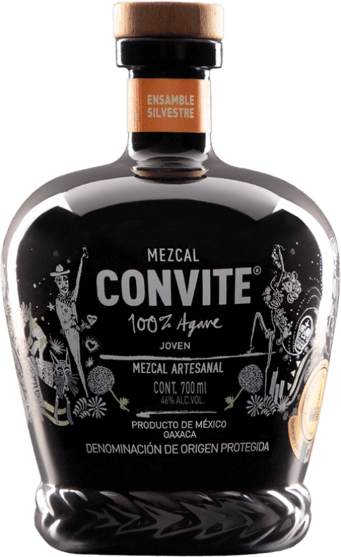 Envío gratis | Mezcal Convite Ensamble Silvestre México 70 cl