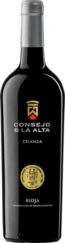 免费送货 | 红酒 Consejo de la Alta 岁 D.O.Ca. Rioja 拉里奥哈 西班牙 Tempranillo 75 cl