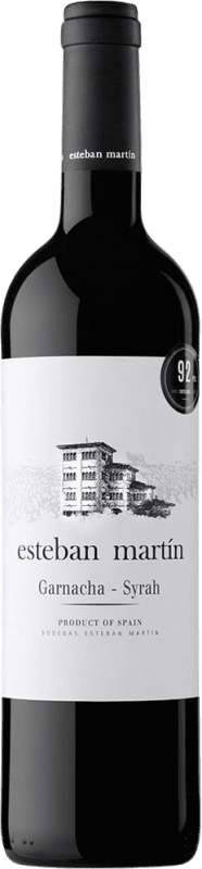 Envío gratis | Vino Tinto Esteban Martín Vinem D.O. Cariñena España Syrah, Garnacha 75 cl