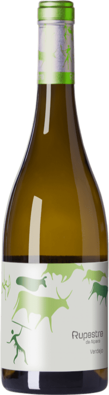 10,95 € Free Shipping | White Wine Santa Cruz de Alpera Rupestre D.O. Almansa Eco — Organic