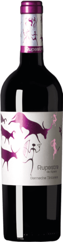 6,95 € | Red wine Santa Cruz de Alpera Rupestre Maceración Carbónica D.O. Almansa Spain Grenache Tintorera 75 cl