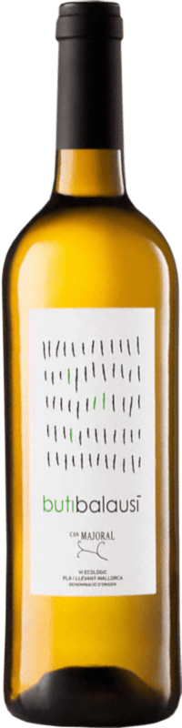 10,95 € | Белое вино Can Majoral Butibalausi Blanc D.O. Pla i Llevant Майорка Испания Chardonnay, Parellada, Premsal 75 cl