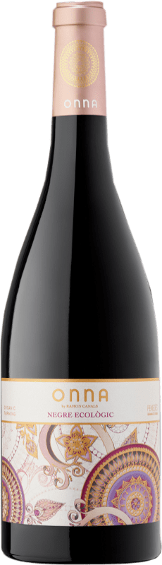 10,95 € | Красное вино Caves Ramón Canals Onna Negre Ecològic D.O. Penedès Каталония Испания Tempranillo, Syrah 75 cl