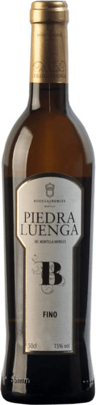 8,95 € | Крепленое вино Robles Piedra Luenga Fino D.O. Montilla-Moriles Испания Pedro Ximénez Специальная бутылка 5 L