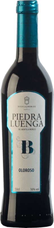 12,95 € | Крепленое вино Robles Piedra Luenga Oloroso D.O. Montilla-Moriles Испания Pedro Ximénez Специальная бутылка 5 L