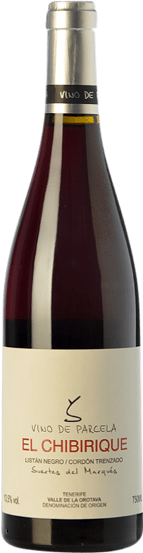 Free Shipping | Red wine Suertes del Marqués El Chibirique D.O. Tacoronte-Acentejo Canary Islands Spain Listán Black 75 cl