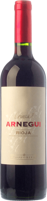Envoi gratuit | Vin Rouge Pagos del Rey Arnegui Crianza D.O.Ca. Rioja La Rioja Espagne Tempranillo Bouteille Magnum 1,5 L