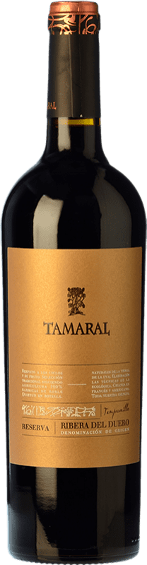 54,95 € Бесплатная доставка | Красное вино Tamaral Резерв D.O. Ribera del Duero бутылка Магнум 1,5 L