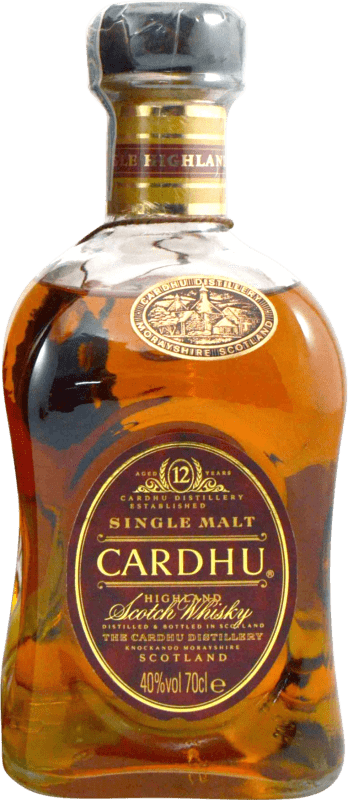 55,95 € Free Shipping | Whisky Single Malt Cardhu 1990's Collector's Specimen 12 Years