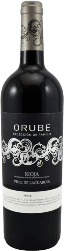 Бесплатная доставка | Красное вино Solar Viejo Orube Selección de Familia Молодой D.O.Ca. Rioja Испания Tempranillo 75 cl