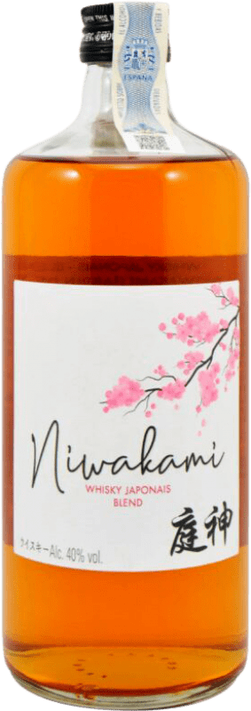 Free Shipping | Whisky Blended San Foods Niwakami Japan 70 cl