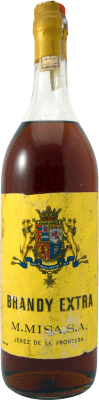 Brandy Conhaque M Misa. Extra 1980's Espécime de Colecionador Jerez-Xérès-Sherry 1 L