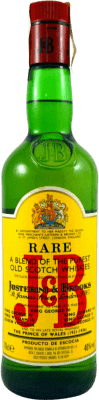 Whisky Blended J&B 1990's 70 cl Ejemplar Coleccionista No Apto para Consumo