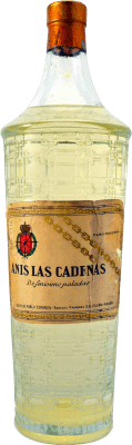 Anislikör Hijos de Pablo Esparza Las Cadenas 1970's Sammlerexemplar 1 L