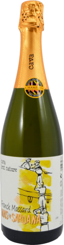 10,95 € | 白スパークリングワイン Epicure Wines By Franck Massard Mas Sardana ブルットの自然 D.O. Cava スペイン Macabeo, Xarel·lo, Parellada 75 cl