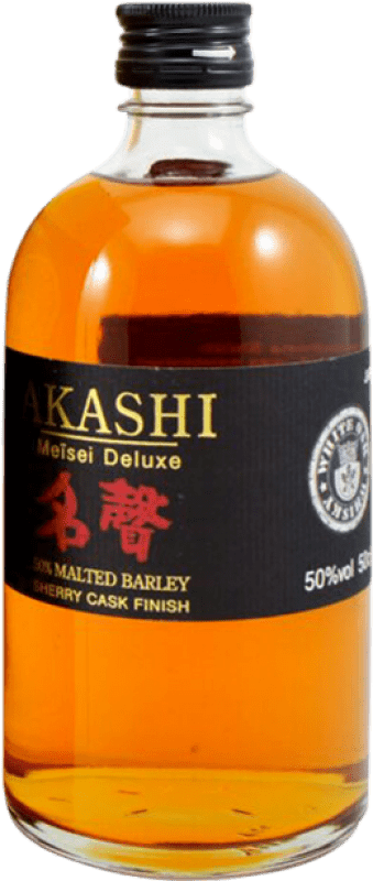 46,95 € Envío gratis | Whisky Blended Eigashima Akashi Meïsei Deluxe Sherry Cask Finish — Acabado en Barrica Botella Medium 50 cl