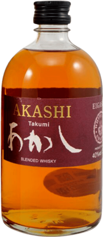 65,95 € Бесплатная доставка | Виски смешанные Eigashima Akashi Takumi бутылка Medium 50 cl