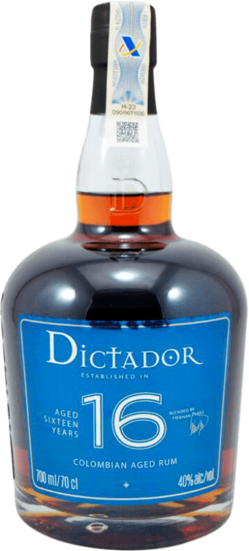 Envoi gratuit | Rhum Dictador Colombie 16 Ans 70 cl