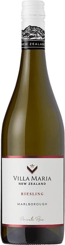 Free Shipping | White wine Villa Maria Private Bin I.G. Marlborough Marlborough New Zealand Riesling 75 cl