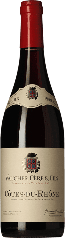 11,95 € | Rotwein Vaucher Père & Fils A.O.C. Côtes du Rhône Rhône Frankreich Syrah, Garnacha — Grenache, Monastrell, Cinsault 75 cl