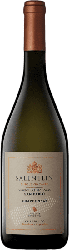 免费送货 | 白酒 Salentein Single Vineyard Blanco I.G. Valle de Uco Uco谷 阿根廷 Chardonnay 75 cl