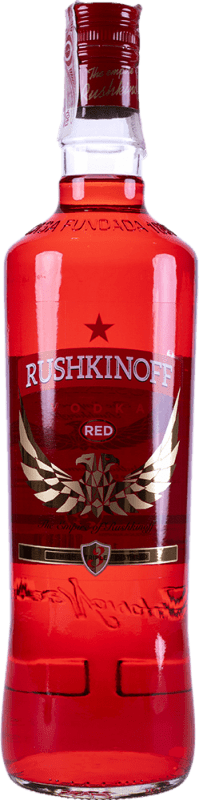 Бесплатная доставка | Водка Antonio Nadal Rushkinoff Color Rojo Испания 1 L