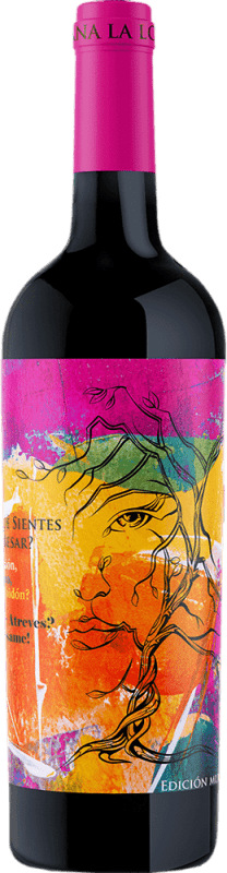 Envoi gratuit | Vin rouge 6 Placeres Juana la Loca Edición Mujer Crianza D.O. Jumilla Espagne Cabernet Sauvignon, Monastrell 75 cl