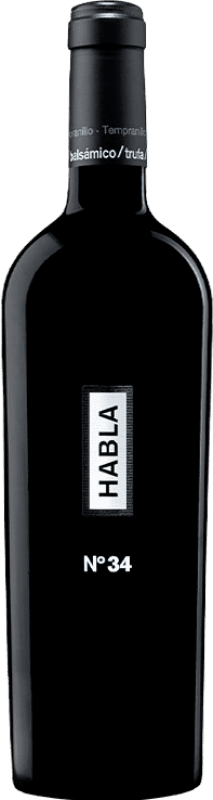Envio grátis | Vinho Tinto Habla Nº 34 I.G.P. Vino de la Tierra de Extremadura Extremadura Espanha Tempranillo 75 cl