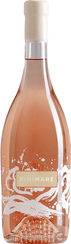 Бесплатная доставка | Розовое вино Biniagual Binimare Rosado D.O. Binissalem Испания Syrah, Mantonegro 75 cl