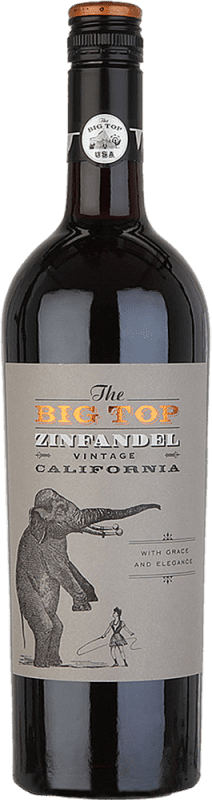 Envío gratis | Vino tinto Big Top Tinto I.G. California California Estados Unidos Zinfandel 75 cl