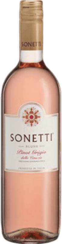 7,95 € | Rosé-Wein Sonetti. Rosado I.G.T. Veneto Venetien Italien Grauburgunder 75 cl