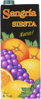 Sangria Limonade au Vin Siesta Brique Tetra Pak 1,5 L