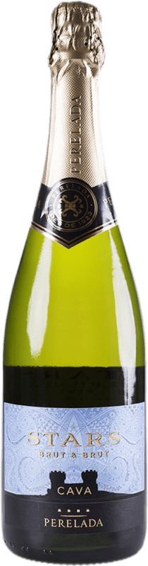 11,95 € | Blanc mousseux Perelada Stars Brut D.O. Cava Espagne Macabeo, Xarel·lo, Parellada 75 cl