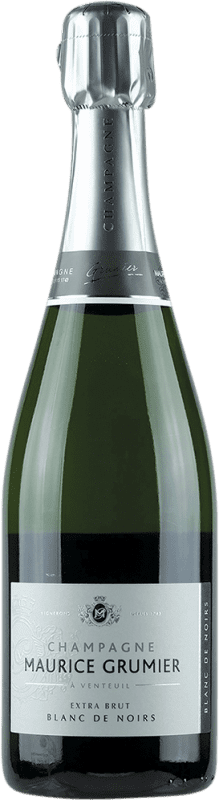 Envio grátis | Espumante branco Maurice Grumier Brut A.O.C. Champagne Champagne França Pinot Preto, Chardonnay, Pinot Meunier 75 cl