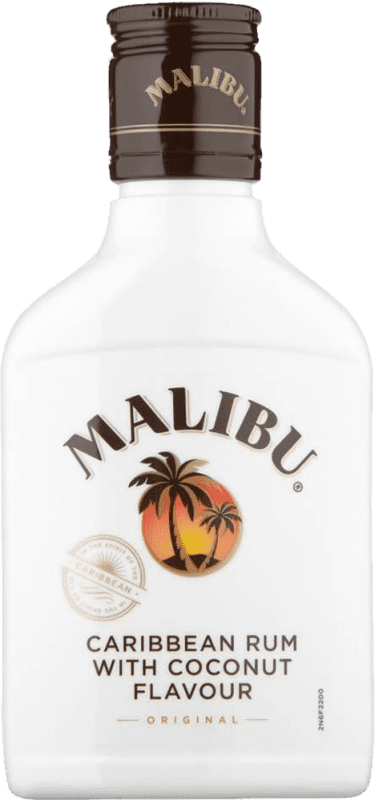 6,95 € | Rhum Malibu Barbade Bouteille Hanche 20 cl